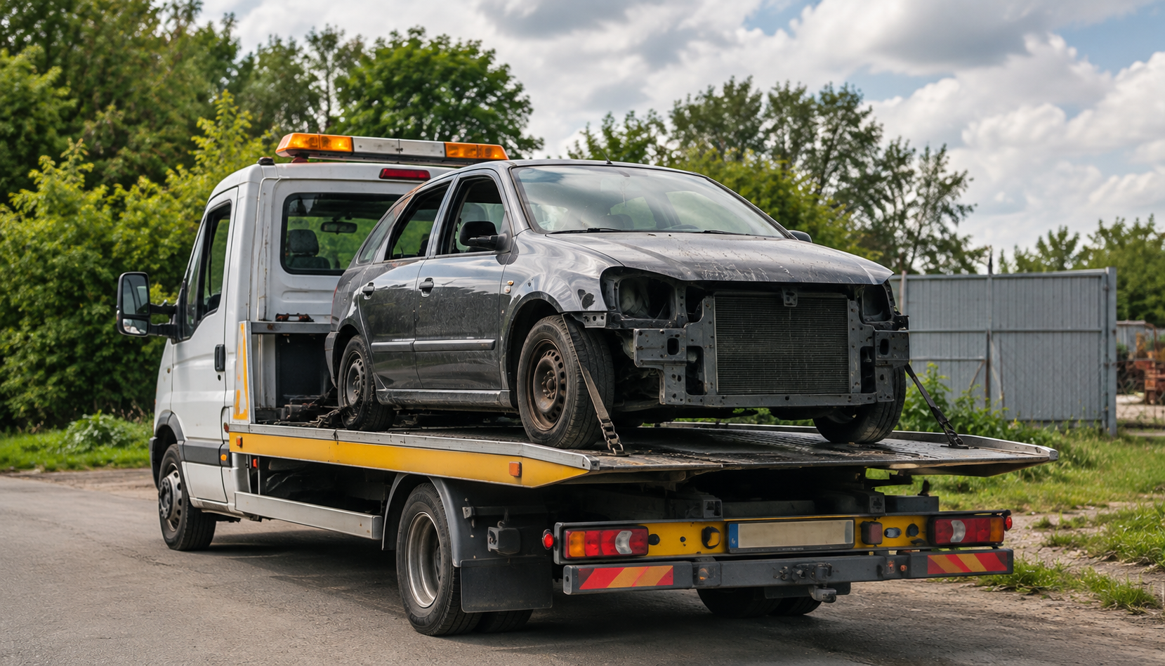 Scrap car removal in Nottingham